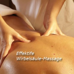 Wirbelsäulen Massage und Fußreflexzonen